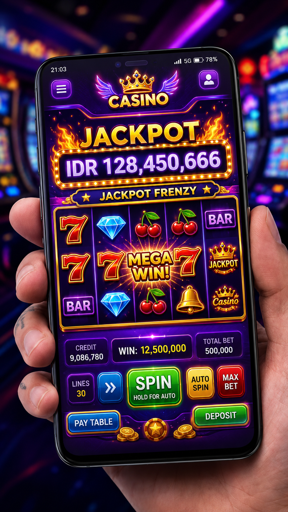 Tampilan antarmuka utama aplikasi 666j yang ramah pengguna.